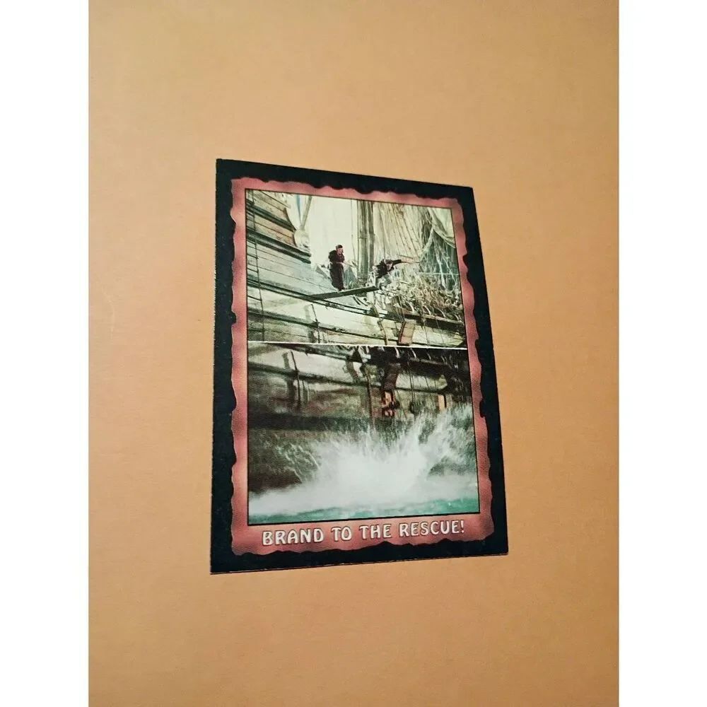 Vintage 1985 Warner Bros Topps Gum Goonies Trading Card 56 Brand to the Rescue